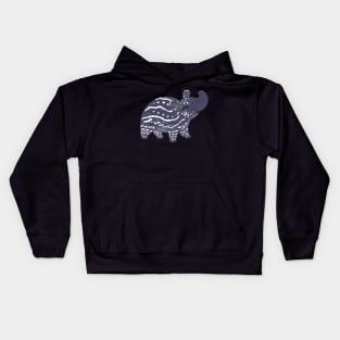 Happy baby tapir Kids Hoodie